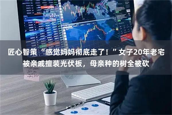 匠心智策 “感觉妈妈彻底走了！”女子20年老宅被亲戚擅装光伏板，母亲种的树全被砍